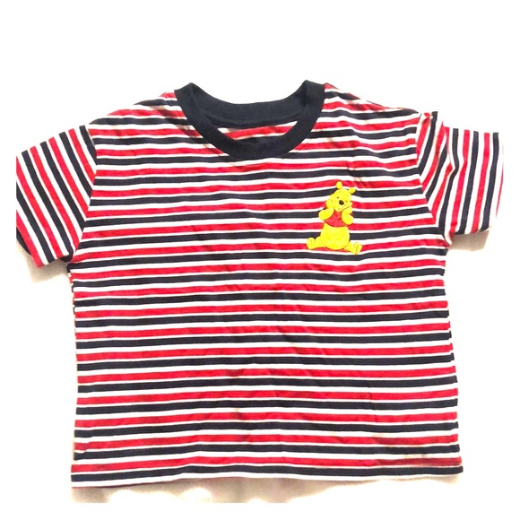 Forever 21 Tops - Crop top of Winnie the Pooh with stripes Forever 21 Tops - Crop top of Winnie the Pooh with stripes